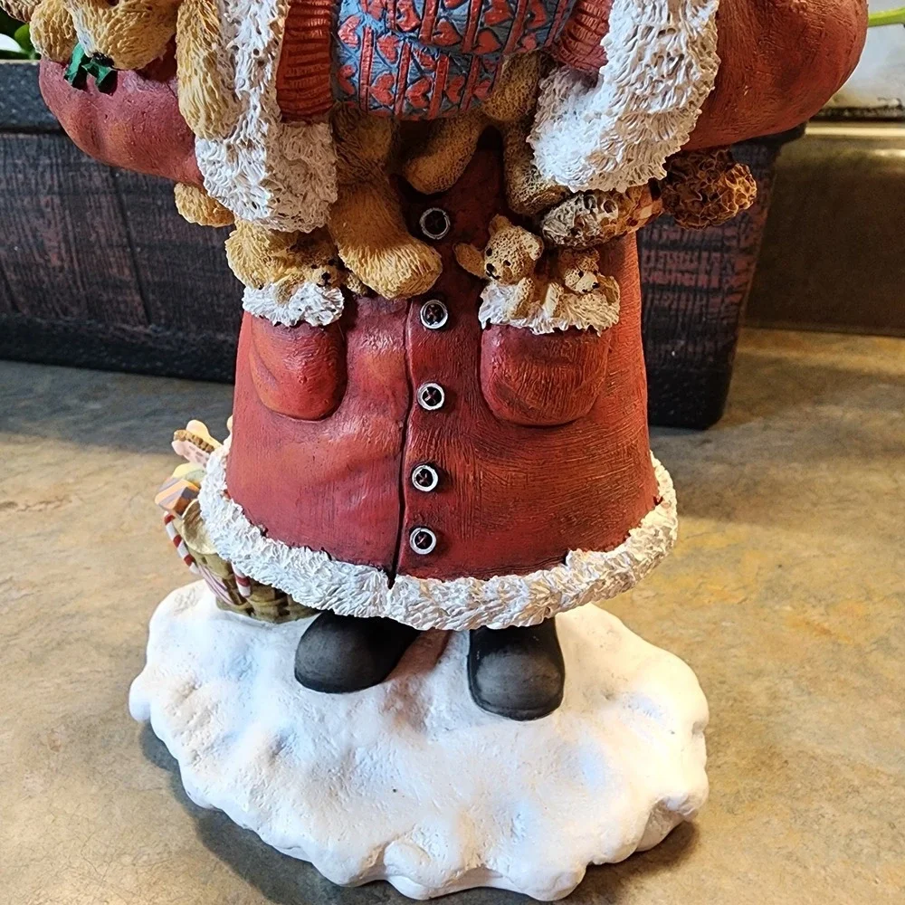 Sherri Buck Baldwin Bountiful Bears II First Edition 1998 # 8 Santa Figurine